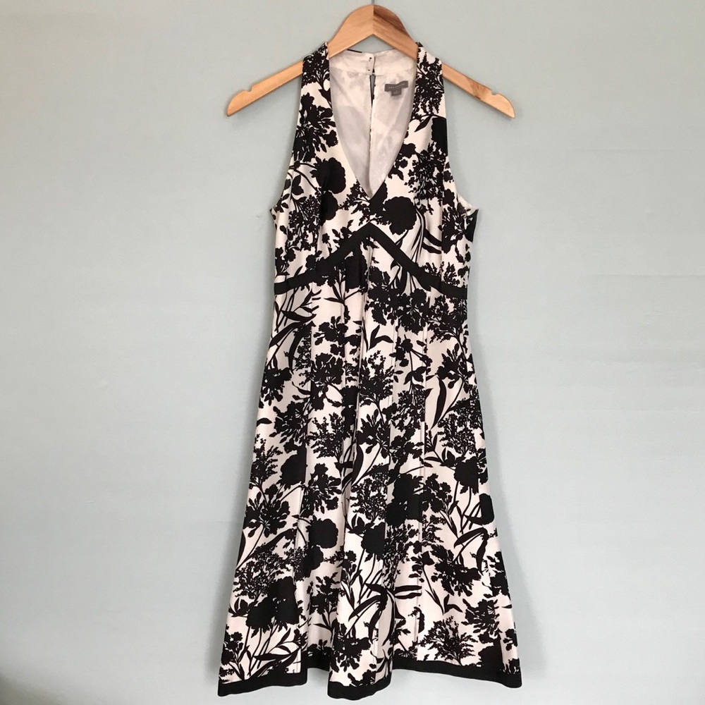 Ann Taylor Halter Silk Floral Dress